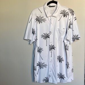 Travis Mathew Palm Tree button downCamp/Cabana Shirt size L